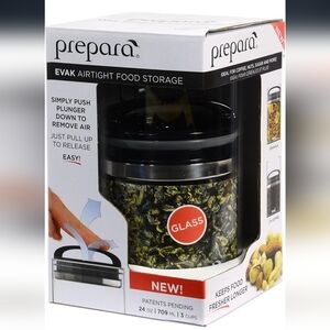 Evak‎ Airtight Food Glass Storage 24oz.